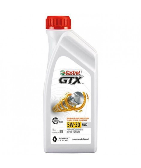 CASTROL Huile-Additif GTX RN17 - Synthetique / 5W30 / 1L