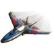 FLYBOTIC - Avion télécommandé X-TWIN pour enfants et débutants - 30cm - Des 8ans