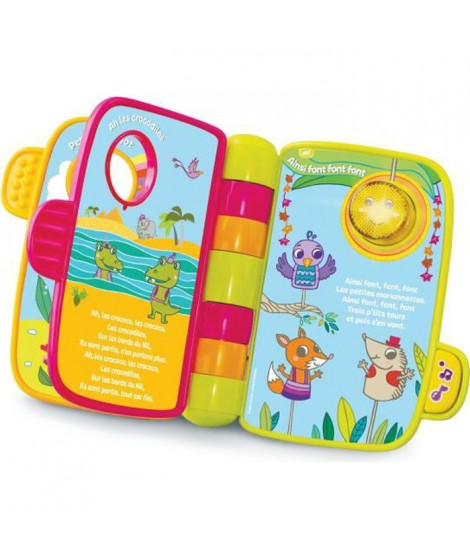 VTECH BABY - P'tit Livre Enchanté - Mes Premieres Comptines