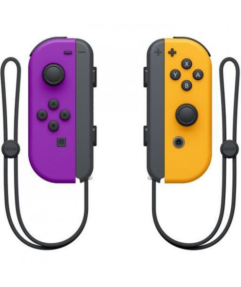 Joy Cons Violet + Orange