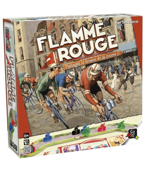 Flamme Rouge - Jeu de stratégie - GIGAMIC - A partir de 8 ans