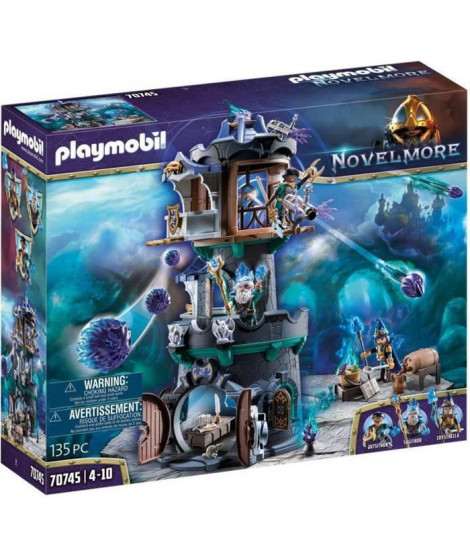 PLAYMOBIL - 70745 - Novelmore - Violet Vale - Tour des magiciens