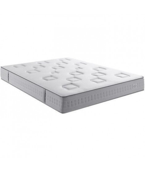 Matelas 140 x 190 cm - ressorts ensachés - 24 cm - Tres ferme - SIMMONS - SW2