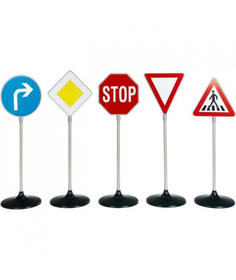 Panneaux de signalisation routiere 6 pieces