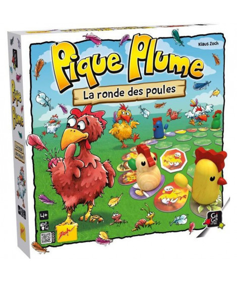 Pique plume - Jeu de société enfant - GIGAMIC