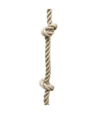 TRIGANO Corde d'escalade avec noeuds pour balançoire 3-3,5 m J-421