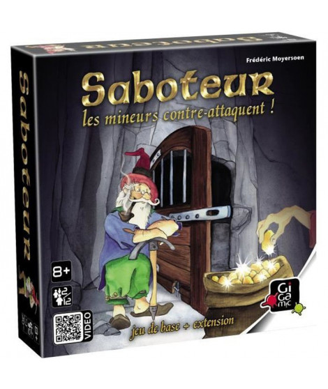 Saboteur 2 : Les mineurs contre-attaquent (NF) - GIGAMIC - Jeu de société, carte, bluff