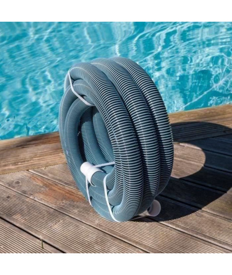 SPOOL -Tuyau flottant pour aspiration piscine  avec embouts - Ø 38mm - 9 m