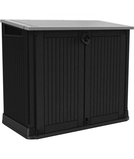 KETER - Coffre de jardin - Multifonctions - sans vérins - 880L - NOIR