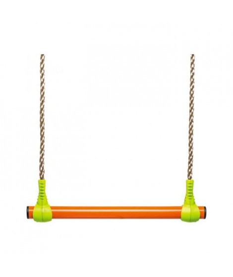 Trapeze métal - vert et orange - pour portique 1,90 a 2,50m - TRIGANO