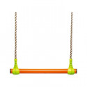 Trapeze métal - vert et orange - pour portique 1,90 a 2,50m - TRIGANO