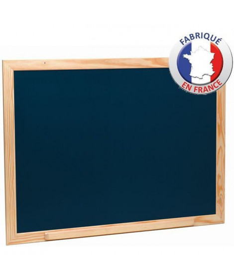 JEUJURA Grand Tableau Noir en Bois 88cm x 66cm