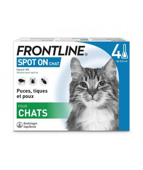 Frontline Spot On Chat 4 pipettes