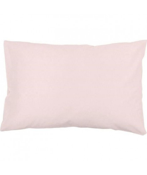 SOLEIL d'OCRE Lot de 2 Taies d'oreiller 100% Coton 50x75 cm Rose