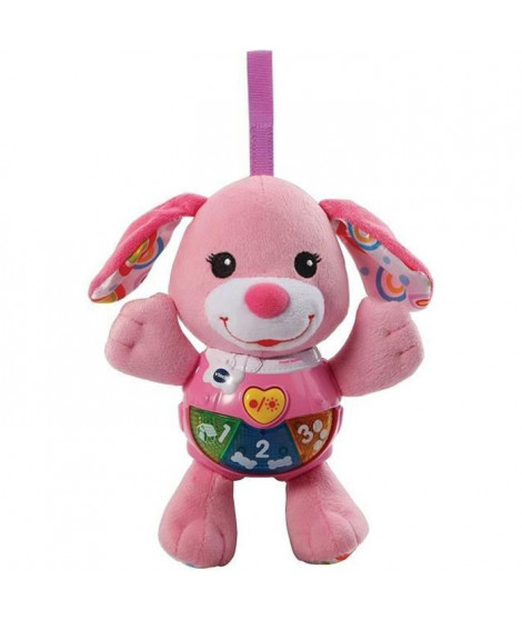 VTECH BABY - Peluche Interactive Enfant - Chant'toutou Rose