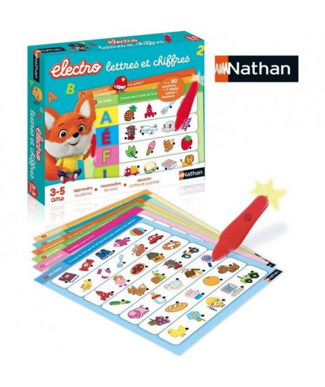 Nathan Electro - Lettres et Chiffres, jeu éléctronique