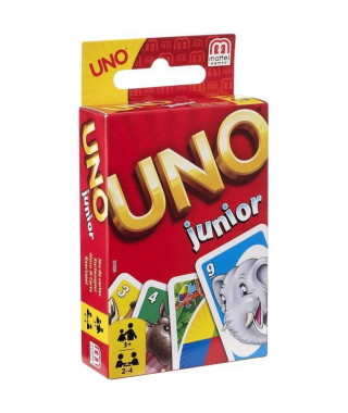 Mattel Games - Uno Junior - Jeu de Cartes Famille - Des 3 ans