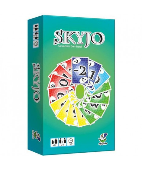 Skyjo - Jeux de société BlackRock Games - 2 a 8 joueurs - A partir de 8 ans