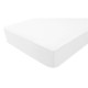 DOMIVA Drap housse tout en 1 Uni - Jersey - Imperméable - Blanc - 60 x 120 cm