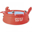 Intex piscinette autoportante ronde crabe (ø)1,83 x (h)0,51m
