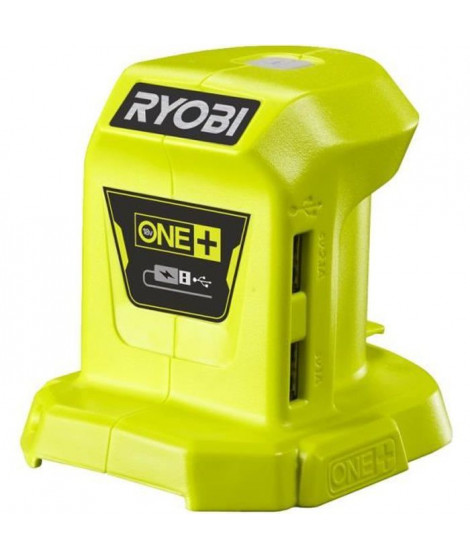 RYOBI R18USB - 0 - Chargeur USB 18 Volts ONE+ (2 ports USB)