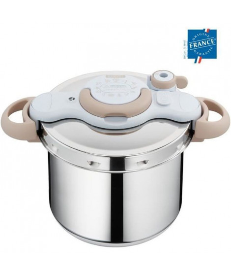 SEB P4624871 Clipso Minut Eco Respect Cocotte-minute 7,5L, Autocuiseur induction, 90% recyclable, Cuisson rapide, Fabriqué en…