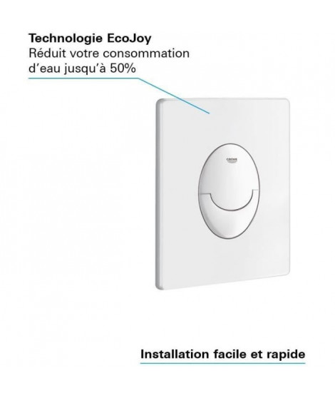 GROHE Plaque de commande Start Blanc alpin 38964SH0