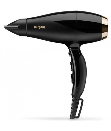 BABYLISS 6714E- Seche-cheveux Super Pro 2300W - 3 températures/2 vitesses - 120 km/h de vitesse d'air - Bouton air froid