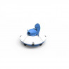 BESTWAY Robot aspirateur Frisbee - Pour piscine a fond plat - 5 x 3 m