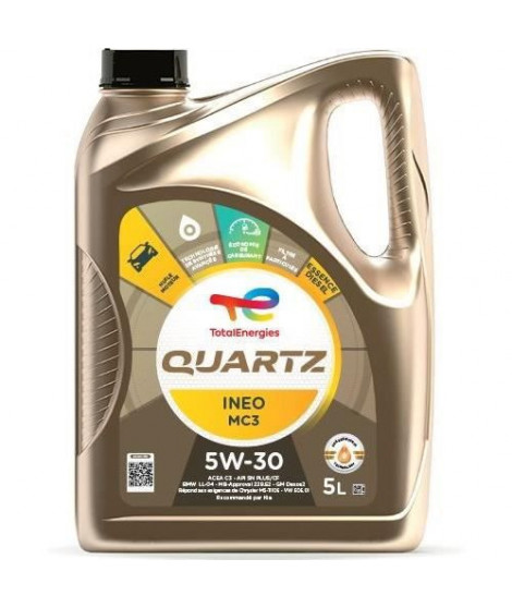 TOTAL Quartz Ineo MC3 5W-30 Huile moteur - 5L