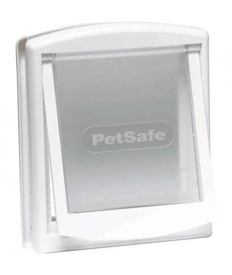 PetSafe - Porte pour chien Originale Staywell,2 voies d'acces/entrée et sortie- Rigide,Panneau de Fermeture Inclus  Blanc, T…