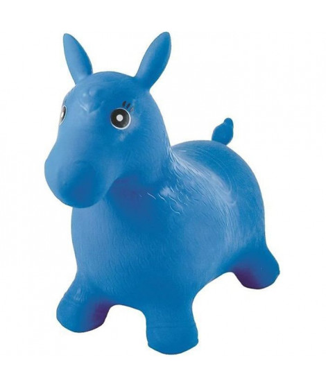 LEXIBOOK - Cheval Sauteur Gonflable Bleu - 3 ans et +