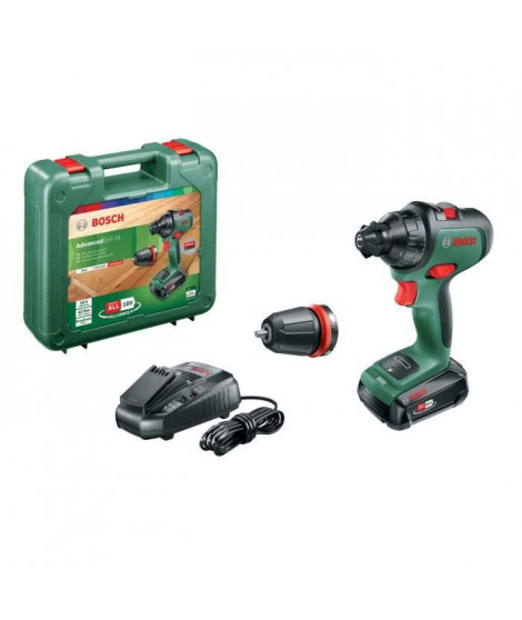 Perceuse-visseuse sans-fil Bosch - AdvancedDrill 18 (Livrée avec 1 batterie 18V-2,5Ah + chargeur)