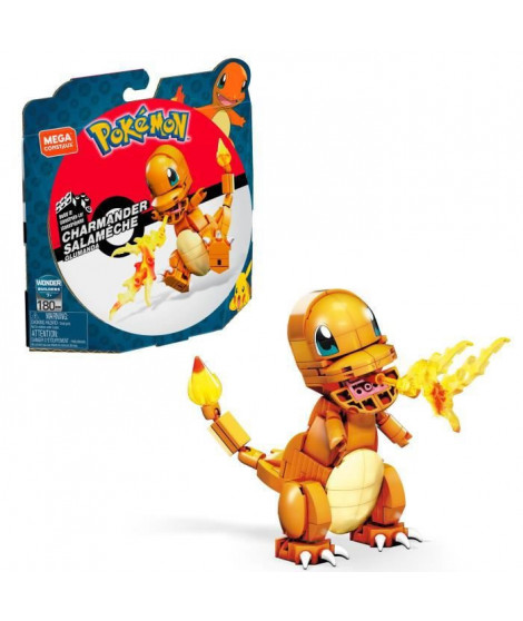 Mega Construx - Pokémon - Salameche - jouet de construction - 7 ans et +
