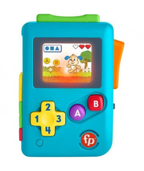 Fisher-Price - Ma premiere console de jeu Rires et Éveil - Jouet d'Éveil Musical - De 6 a 36 mois