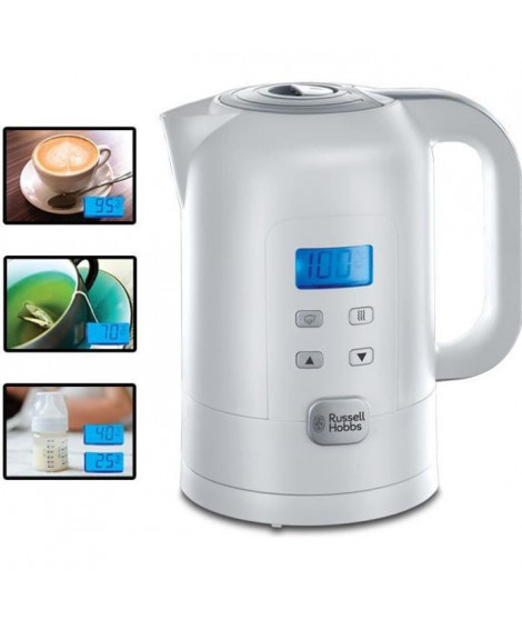 RUSSELL HOBBS 21150-70 Bouilloire Electrique Sans Fil 1,7L Precision Control - Blanc