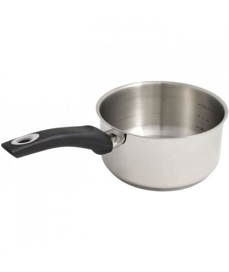 FINLANDEK Casserole induction en inox sans teflon - 18 cm