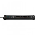 Brennenstuhl Multiprise Premium-Line avec parasurtenseur 60 000A et prises-chargeur USB 6 prises de courant 3m H05VV-F 3G1,5