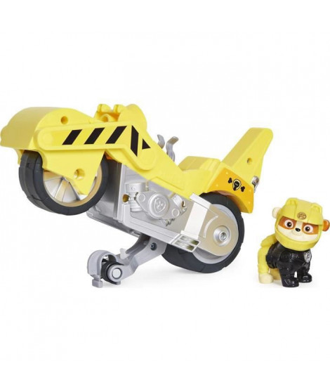 PAT PATROUILLE - VEHICULE + FIGURINE AMOVIBLE RUBEN MOTO PUPS Paw Patrol - Moto Rétrofriction - 6060543 - Jouet Enfant 3 Ans …