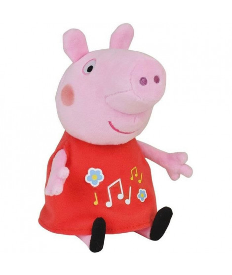 PEPPA PIG Peluche musicale ± 20 cm