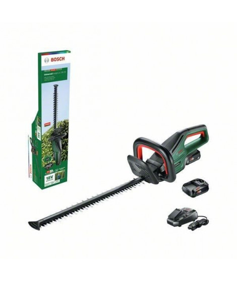 Taille-haies Bosch - UniversalHedgeCut 18V-55 (livré avec 2 batteries et 1 chargeur)  PowerForAll