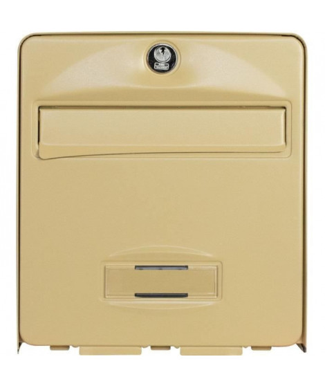 BURG-WÄCHTER Boîte aux lettres galvanisé Mini Balthazar - 1 porte - Beige