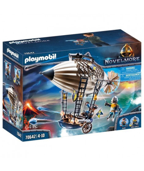 PLAYMOBIL - 70642 - Novelmore - Aérostat de Dario