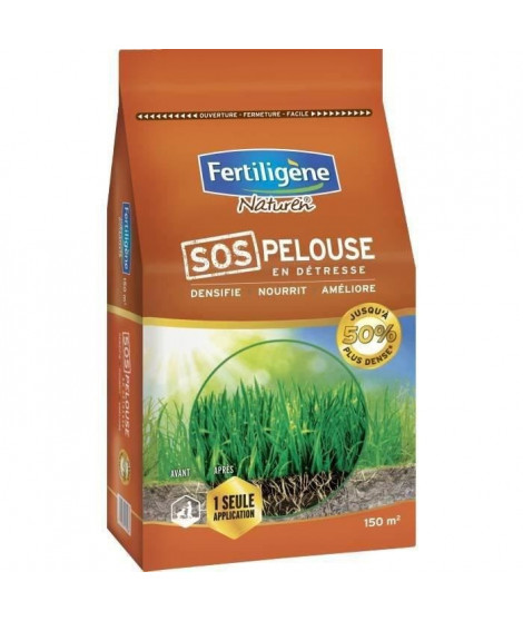 SOS Pelouse en détresse 150m²