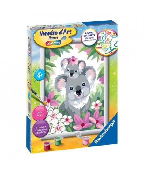 Numéro d'art - moyen - Maman koala et son bébé - Ravensburger