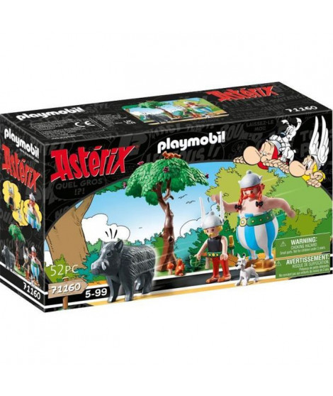 PLAYMOBIL - 71160 - Astérix : La chasse au sanglier