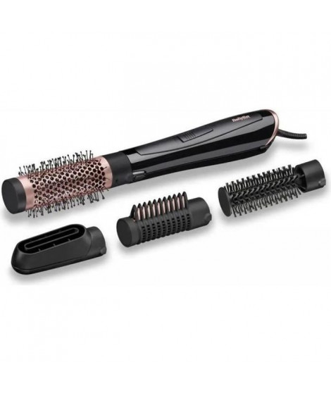 BABYLISS PERFECT FINISH AS126E - Brosse soufflante 1000W - 2 températures + Air frais - Fonction ionique - Brosse volume 38mm