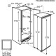 FAURE FEDN18FS1 - Réfrigérateur 1 Porte Encastrable - 281L (259 + 22) - Froid Brassé - L 56 x H 178 cm - Fixation Glissiere