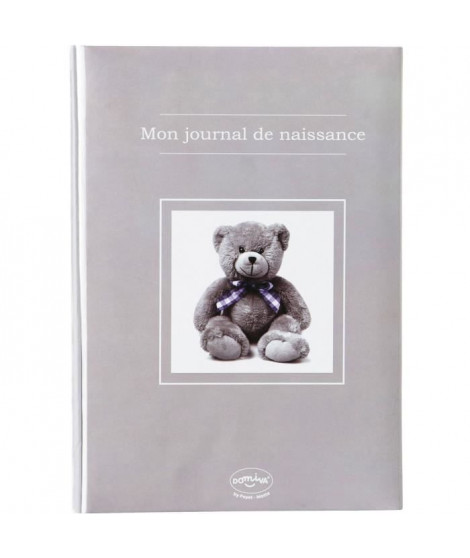 DOMIVA Livre naissance Little Bear - Taupe - 31,5 x 22 cm