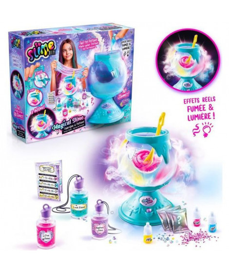 So Slime Fabrique a potions magiques - Slime color change - Avec éclairage et fumée - Magical Slime - des 6 ans - SSC196 - Ca…